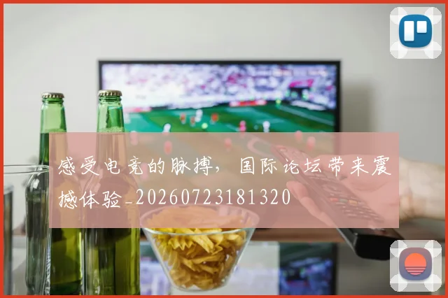 感受电竞的脉搏，国际论坛带来震撼体验_20260723181320